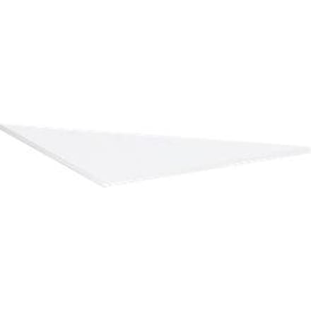 Verbindingsplaat 90° PALENQUE, B 800 x D 800 mm, wit