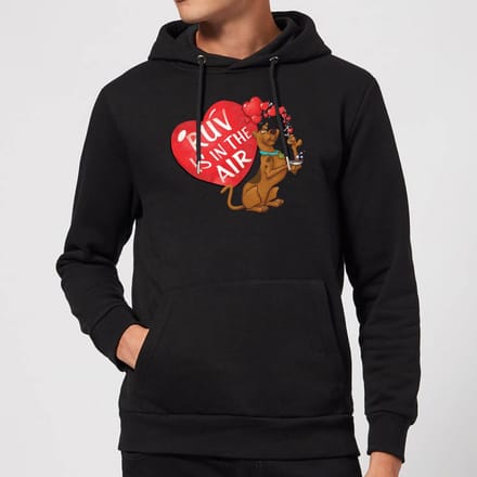 Scooby Doo Ruv Is In The Air Hoodie - Black - S