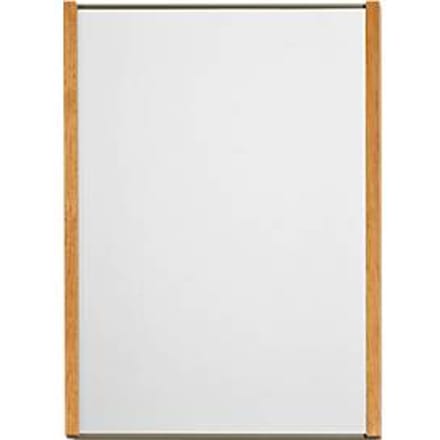 Moedel Wandschild LMH, DIN A4, Hochformat, Holz- und Aluminiumrahmen, Klebe- oder Schraubmontage, B 308,5 x H 422,5 mm, silber/Eiche