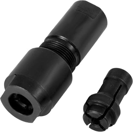 Slijper Booradapter - Conversie Tool - Metaal Hout Steen - 3mm 6mm Boorkop - 82 Gram - Zwart
