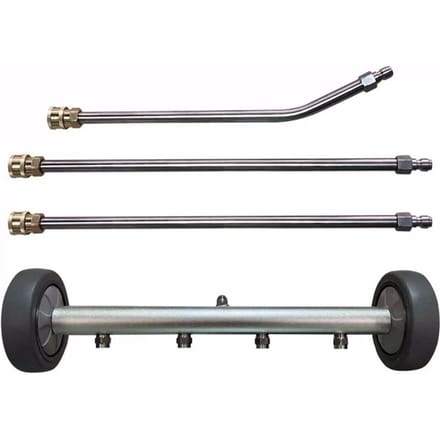 16 inch hogedrukreiniger onderstelreiniger, onderstelsproeier met 4 sproeiers, 4000 PSI auto