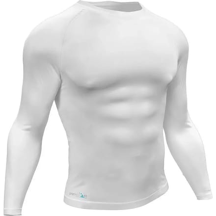 Precision Training Thermoshirt Basislaag Polyester Wit Maat M