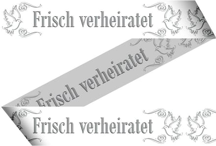 Markeerlint 'Frisch Verheiratet' - 15 meter
