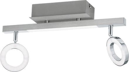 EGLO Cardillio 1 - Spot - 3 Lichts - Aluminium, Chroom - Gesatineerd