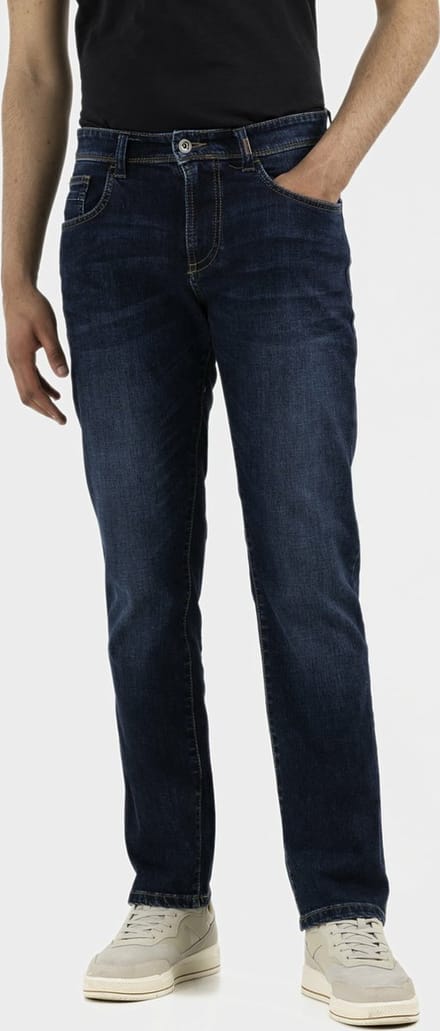 camel active Relaxed Fit 5-Pocket katoenen Jeans - Maat - Blaumenswear-31/32