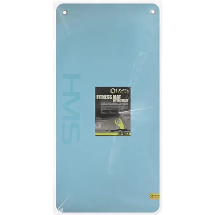 HMS Fitness Mat - Lichtblauw/Zwart - 20 mm