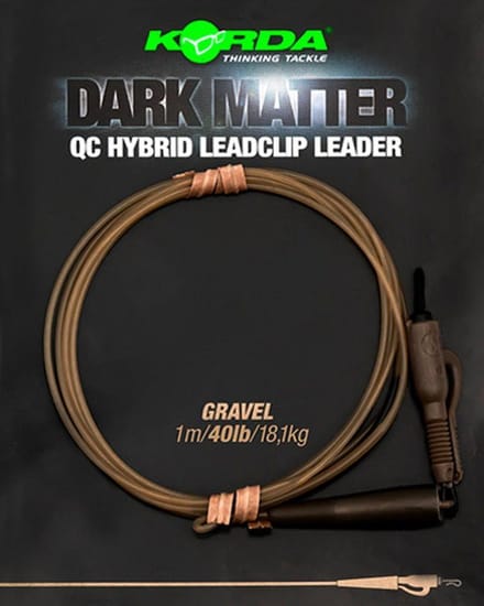 Dark Matter Leader 50 cm QC Hybrid Clip Korda