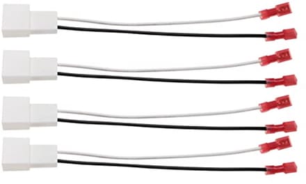4 Stuks Auto Speaker Connector Harnas Adapter voor Toyota en Mitsubishi