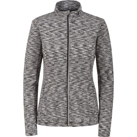 Trespass - Dames Indira Lange Mouwen Full Zip Sporttop (Grijs)