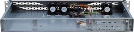 Inter-Tech IPC 1U-K-125L - Case - Server (Rack) - Grey
