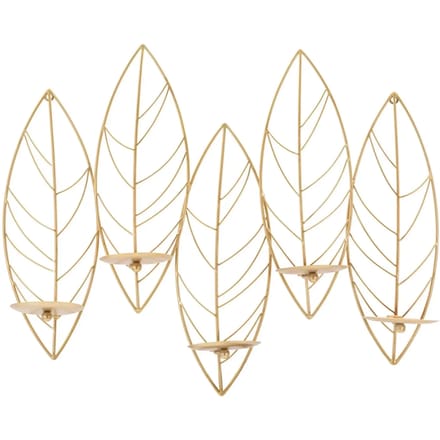 Wandkaarsenhouder Mauro Ferretti Leaf