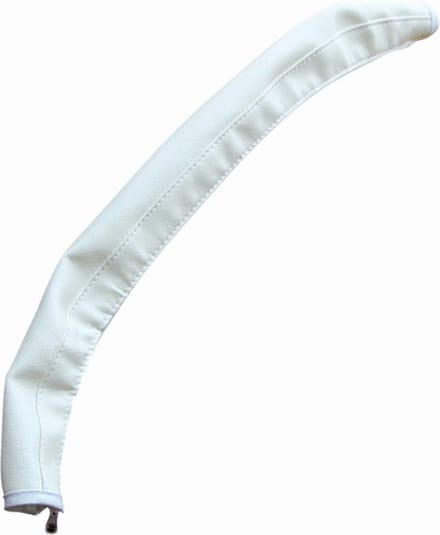 Kinderwagen Handvat Cover – Kinderwagen Hoes – 52*10 cm – Wit