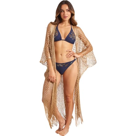 Dames lange strandkimono Selmark Complementos