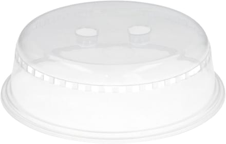 Gerimport Magnetron deksel - 21 cm - transparant - afdekschaal - magnetronstolp