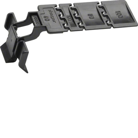 Universal Mounting Clip For BA7 HA7 Cable Trunking 40mm - BA7CLIP [2 Stuks]