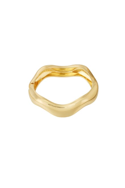 Golvende armband - Verkleurt niet - Cadeau - Goudlief.nl