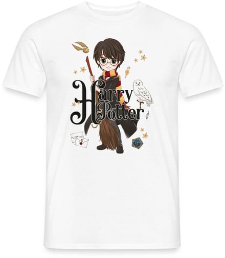 Harry Potter Onderdelen T-Shirt Heren