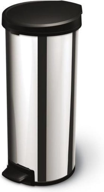 Simplehuman Trim Ring Pedaalemmer - 30 l - RVS