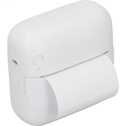 Mini Printer Wit Mini Zakprinter Bluetooth Thermische Labelprinter voor Foto Afbeelding Thuis