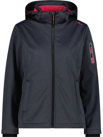 Cmp 39a5006m Softshelljack Zwart 3XL Vrouw