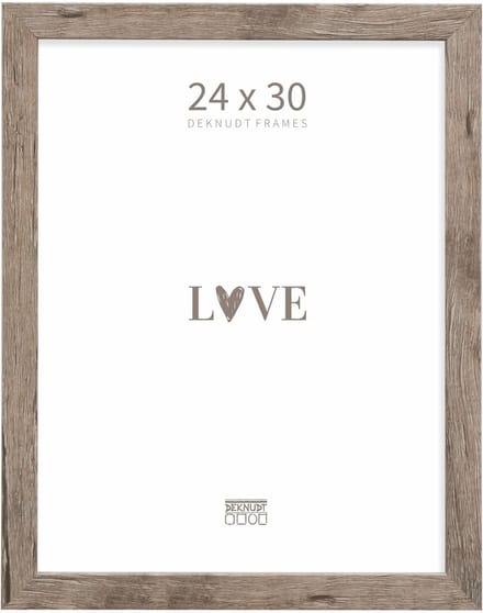 Deknudt Frames fotolijst S45RH7 - grijs-beige - hout - 24x30 cm