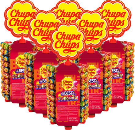 Chupa Chups - Lolly's The Best Of (Wheel) - 6x 200 stuks