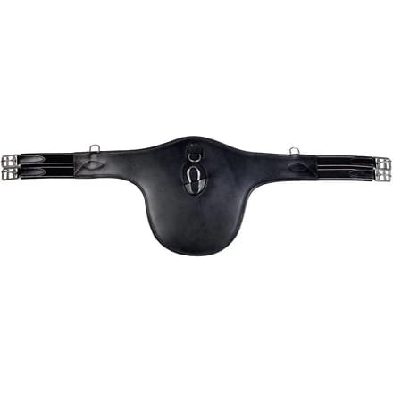 Leren zadeltasband HKM