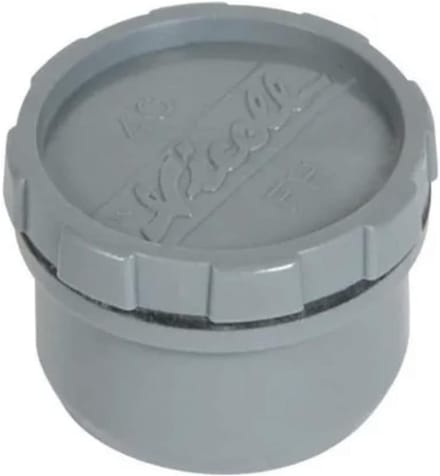 Persoonlijke stempel voor gootsteenafvoer - PVC, grijs, verschillende diameters