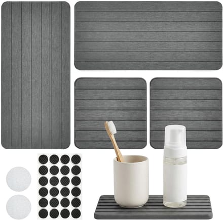 Waterabsorberende mat voor badkamer en keuken - Sneldrogend, Antislip en Duurzaam