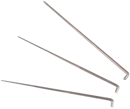 Viltnaald, L: 7,5 cm, grof, 10 stuk/ 1 doos