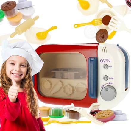 MEGA CREATIVE Boetseerklei Oven met Accessoires 6+