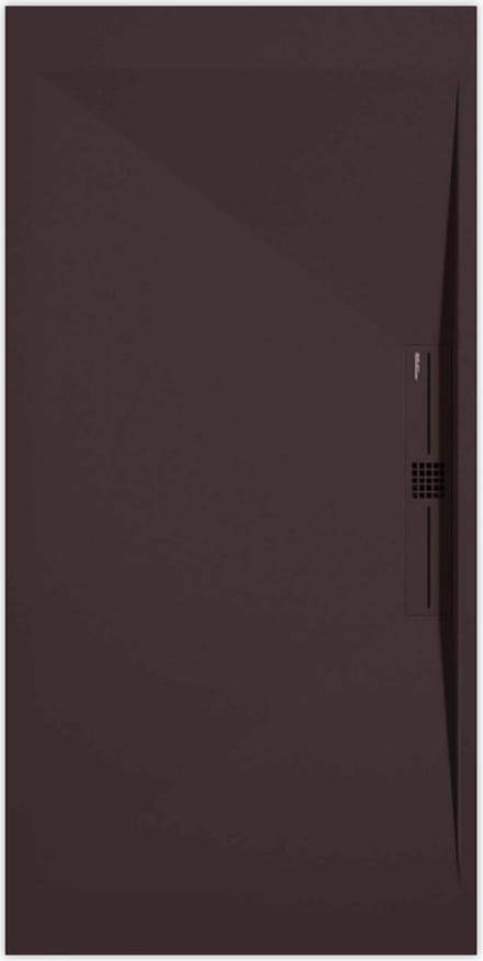 Sanifun douchebak Stone Side Chocolate Smooth 1300 x 700 P