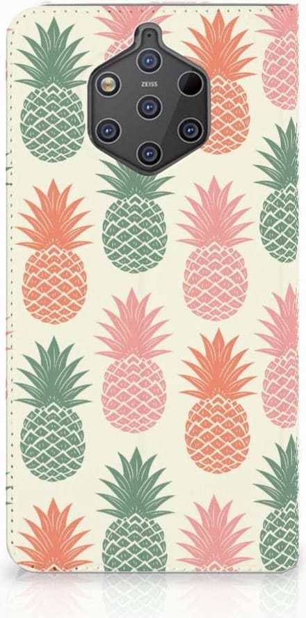 Nokia 9 PureView Flip Style Cover Ananas
