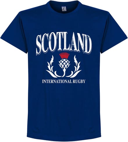 Schotland Rugby T-Shirt - Navy - S
