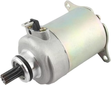 Startmotor - Elektrische Starter - Voertuig Starten - Stille Werking - 9 Tanden - Zwart