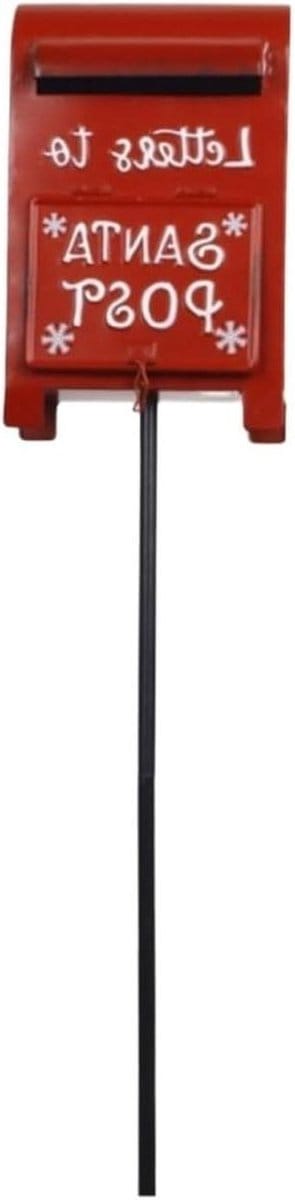 Brievenbus Buiten - Postbak Metasl - Post Ontvangen - Robuuste Constructie - 14.8 x 82 cm - Grijs