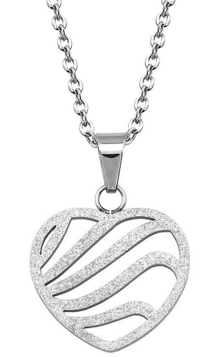 Montebello Ketting Bercem - 316L Staal - Hart - 26x24mm - 50cm