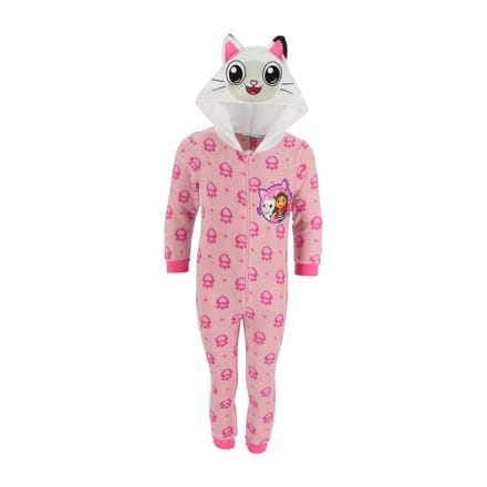 Gabby's Dollhouse Onesie - Maat 98/104 - Polyester - Pyjama - Roze
