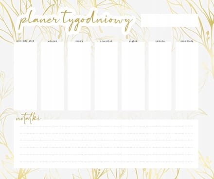 Wallvy - Magnetische Weekplanner - 24x20cm - Personaliseerbaar