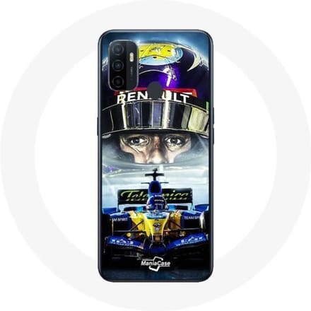 Oppo A53 Case Formule 1 Fernando Alonso Díaz Spaanse F1-coureur