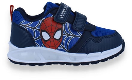 Spiderman Jongens Sneaker Met Lichtjes | Blauw | Maat: 29