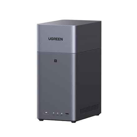 UGREEN NASync DH2300 - NAS-server - 2-Bay - 0TB opslag - 4GB DDR4
