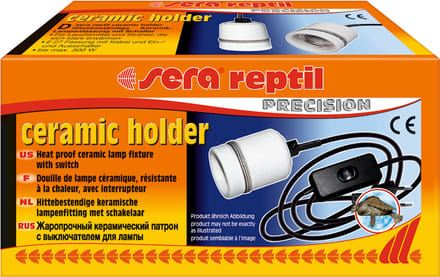 Sera Reptil - Ceramic Holder - Keramiekfitting met Schakelaar - tot 300 W