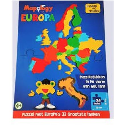 Imagimake Imagimake Foam Puzzle Grootste Landen Van Europa