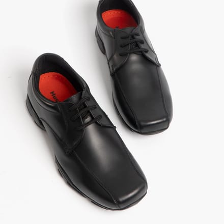 VINCENTE Jongens Leren Derby School schoenen Zwart