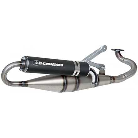Tecnigas Minarelli Vertical Engine Next R Uitlaatspruitstuk Zilver