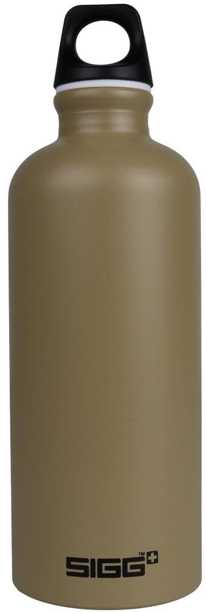 Sigg Traveller Waterfles 0.6L (Maat - 0,6L, Kleur - Caramel Sand)