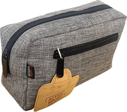 Toilettas Compact 2Liter - Unisex - 22x13x6.5 - Grey