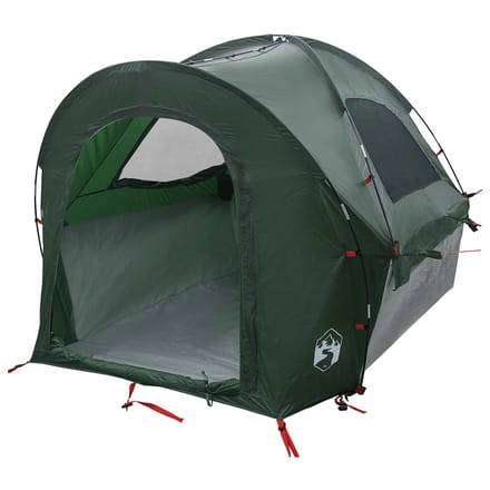 vidaXL - Auto - Tent - Leger - Groen - 2-persoons - Polyester - en - Staal