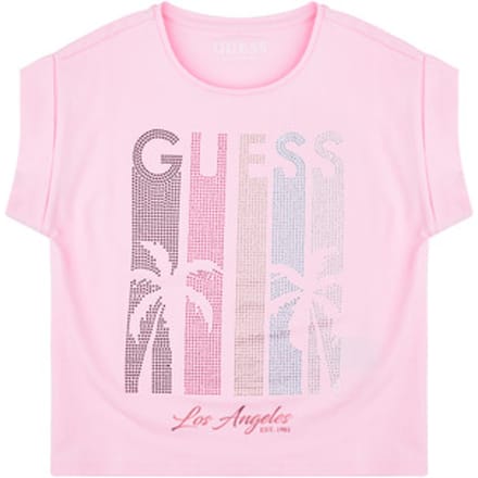Guess  T-shirt Korte Mouw MIDI BOXY SS T-SHIRT